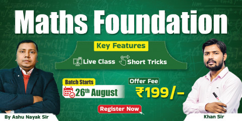 Maths Foundation By Ashu Nayak Sir